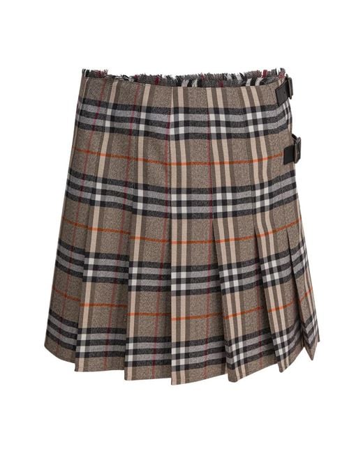 Burberry Multicolor Short Skirts