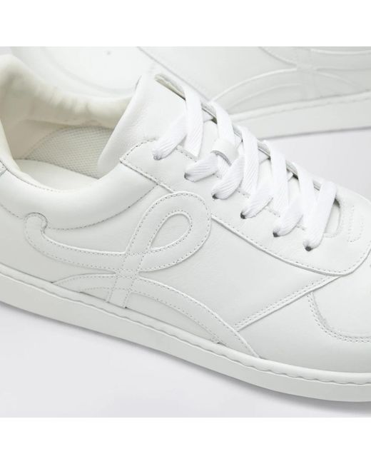 Loewe Schoenen ,Wit ,Sneakers in het White voor heren