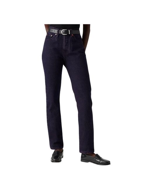 Levi's Blue Straight Jeans