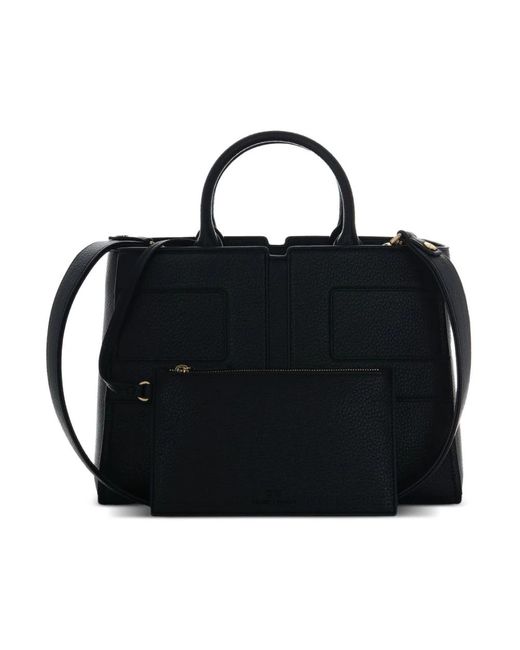 Elisabetta Franchi Stijlvolle Nero Handtas Aw25 in het Black