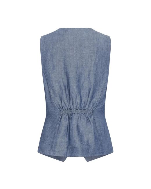 Vests Part Two de color Blue