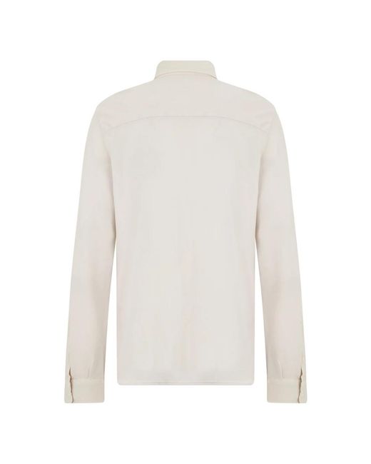 Fedeli White Casual Shirts for men