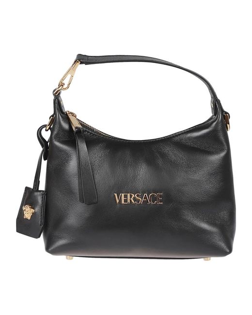 Versace Black Shoulder Bags