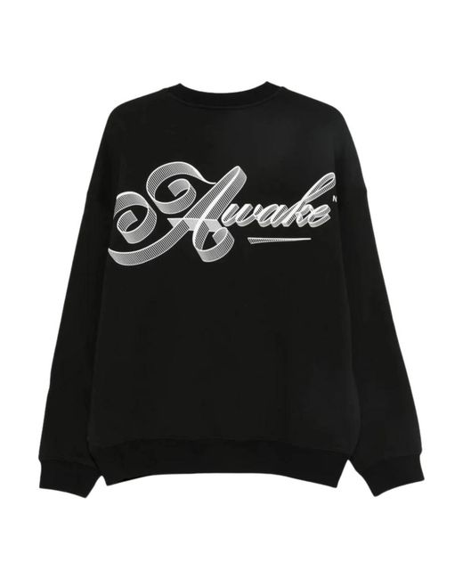 AWAKE NY Black Sweatshirts for men