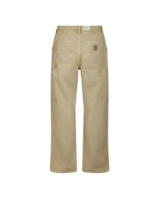 Carhartt Straight Jeans in het Natural voor heren