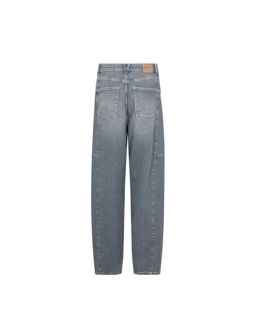 Mos Mosh Gray Loose Fit Jeans