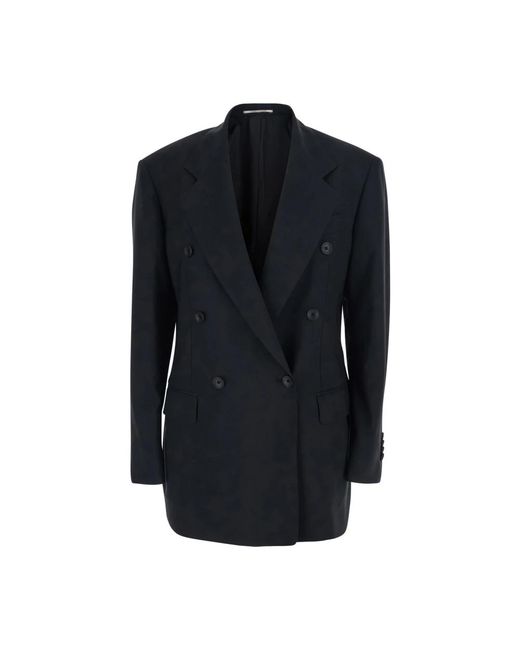 Tagliatore Double Breasted Blazer in het Blue