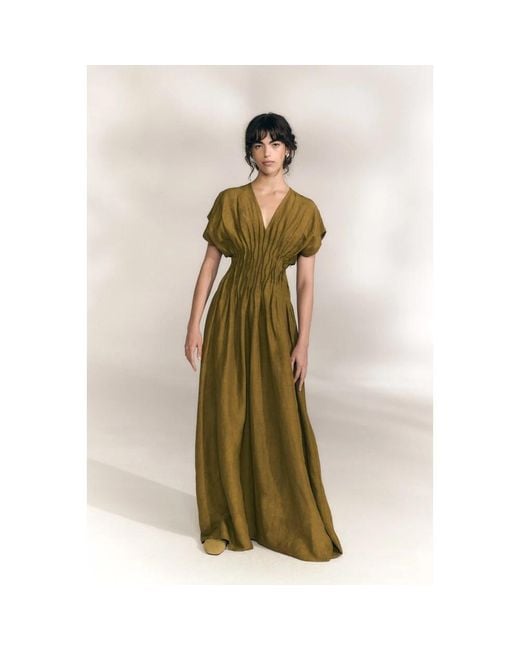 Cortana Green Maxi Dresses