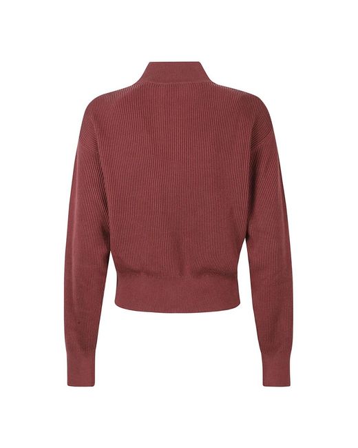 Brunello Cucinelli Red Cardigans