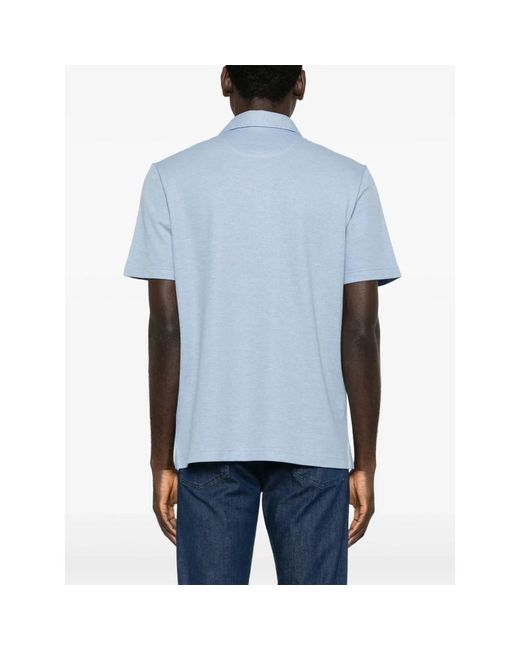 Brioni Blue Polo Shirts for men