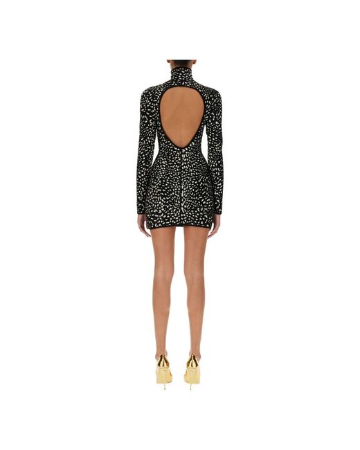 Roberto Cavalli Black Short Dresses
