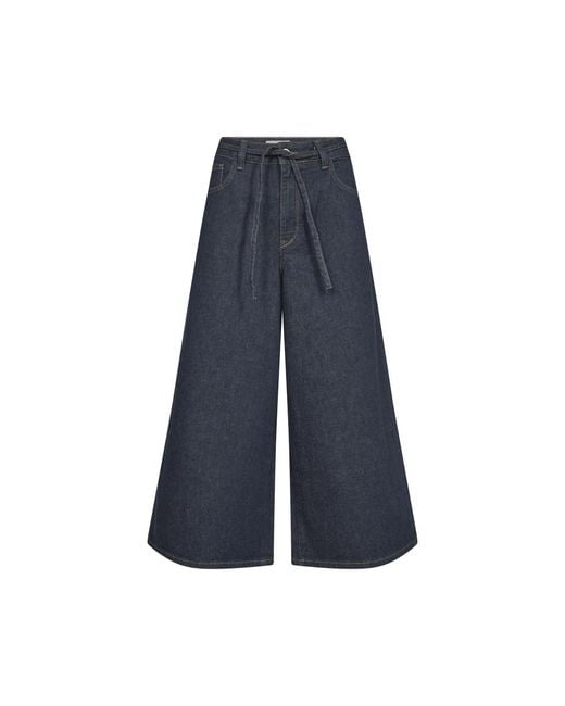 Wide Jeans Mos Mosh de color Blue