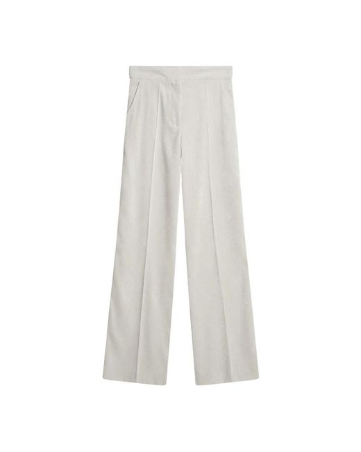 Cinque White Wide Trousers