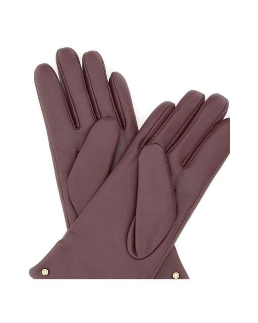 Gianni Chiarini Purple Gloves