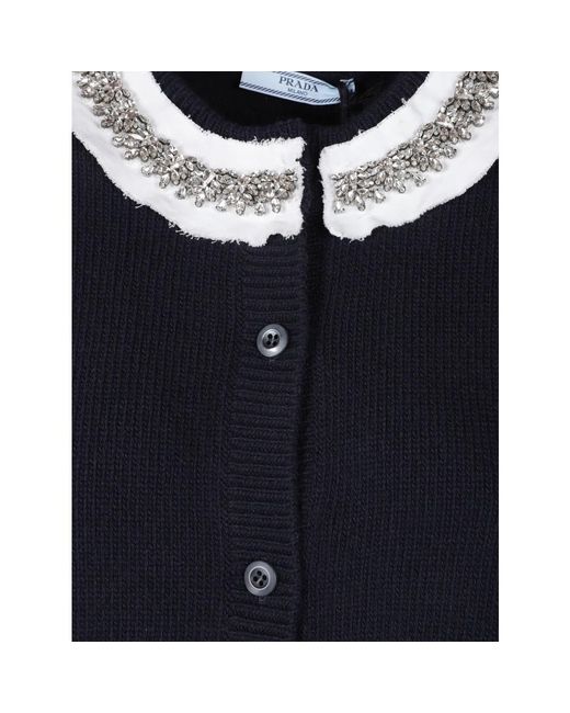 Cardigans Prada de color Blue