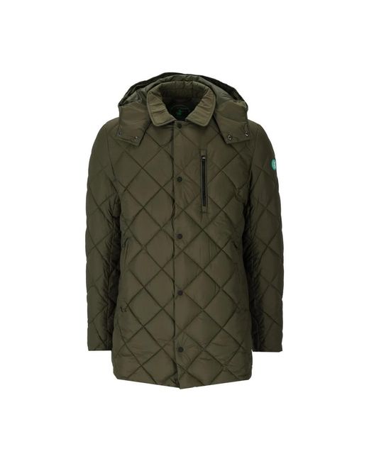 Save The Duck Green Down Jackets for men