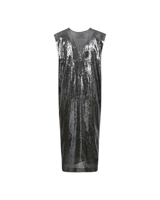 Midi Dresses, Mujer, Talla Crida Milano de color Gray