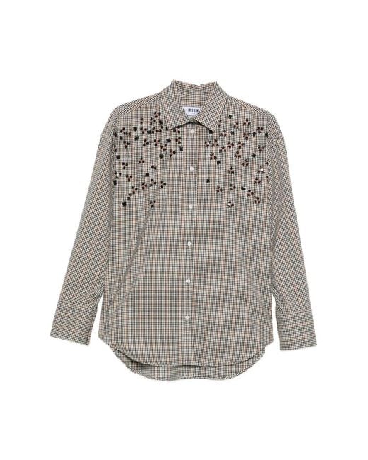 MSGM Gray Shirts