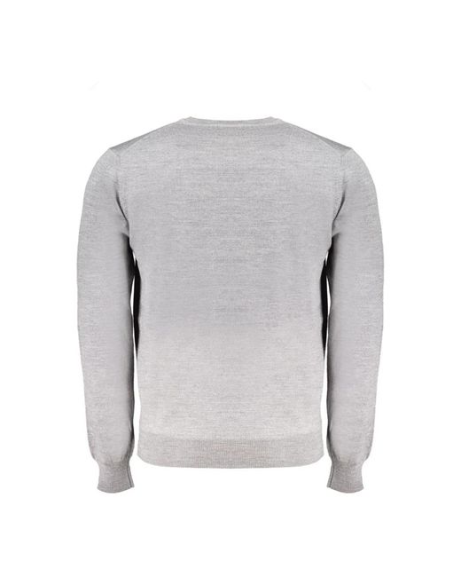 Harmont & Blaine Gray Round-Neck Knitwear for men
