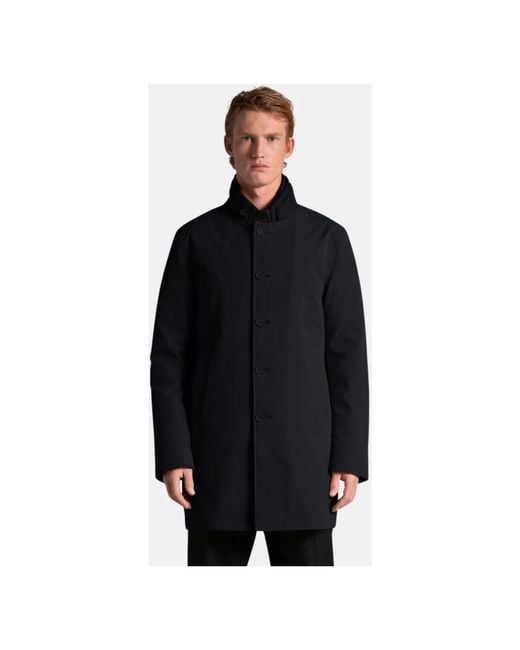 Single-Breasted Coats DUNO de hombre de color Black