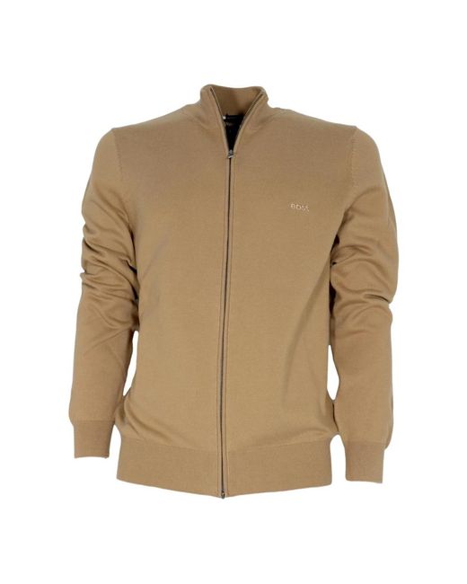 HUGO Natural Cardigans for men