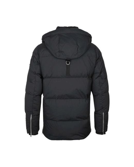 Moose Knuckles Black Down Jackets for men