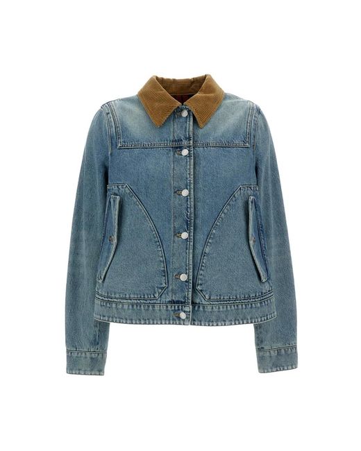McQueen Blue Denim Jackets