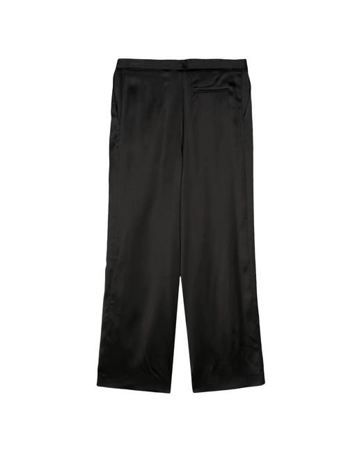 BOTTER Black Straight Trousers for men