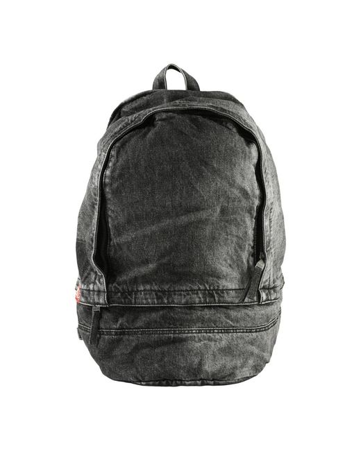 Zaino casual 80% cotone 20% poliestere di DIESEL in Black da Uomo