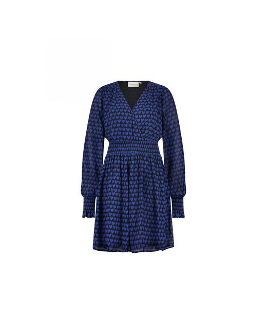 Short Dresses FABIENNE CHAPOT de color Blue