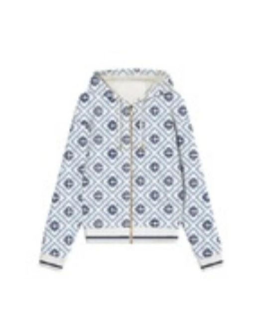 Casablanca Blue Zip-Throughs for men