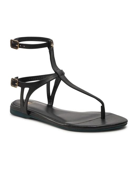 Patrizia Pepe Black Flat Sandals