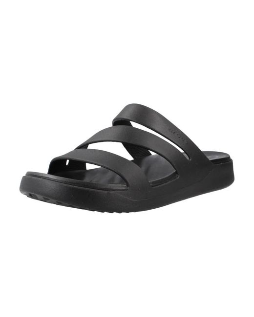 Sliders CROCSTM en coloris Black