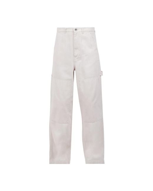 Straight Trousers Weekend by Maxmara de color Gray