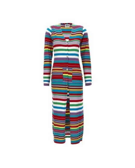 Cardigans Moschino en coloris Blue