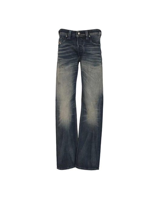 DIESEL Blue Slim-Fit Jeans for men