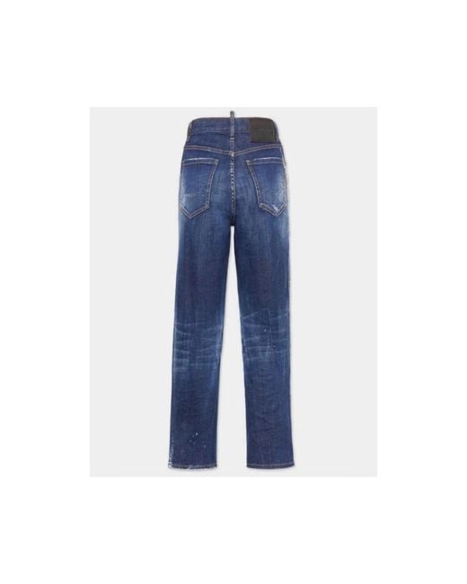 Cropped Jeans DSquared² de color Blue