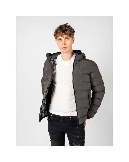 Winter Jackets di Geox in Gray da Uomo