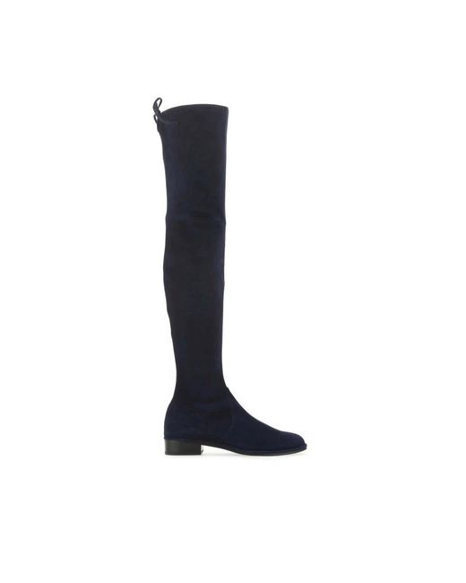 Stuart Weitzman Blue Over-The-Knee Boots