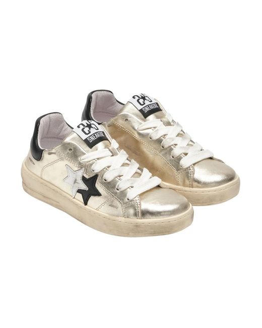 2 Star Natural Sneakers