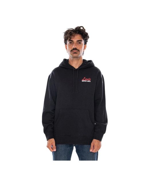 Levi's Hoodies in het Black voor heren