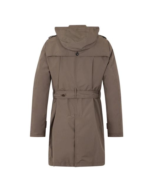 Moorer Trench in het Brown voor heren