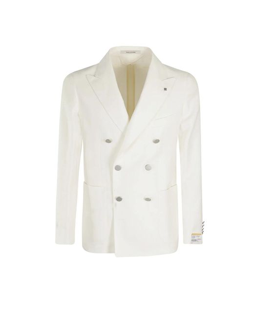 Jackets > blazers Tagliatore pour homme en coloris White