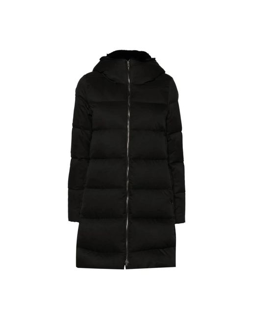 Down Coats Herno de color Black