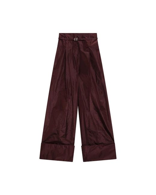 Fendi Purple Wide Trousers