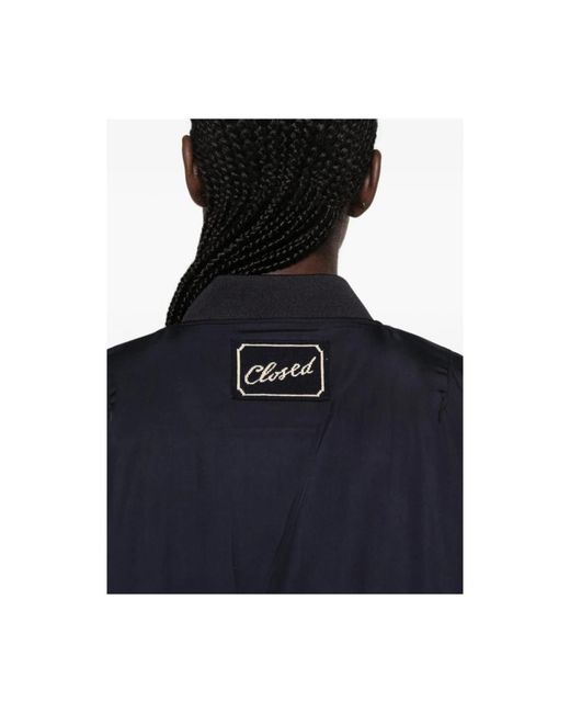 Closed Blue Blouson-Jacke