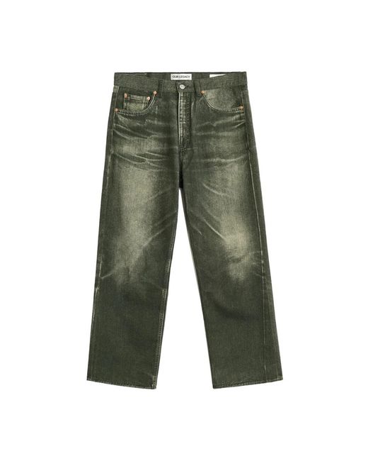 Our Legacy Rechte Jeans in het Green voor heren