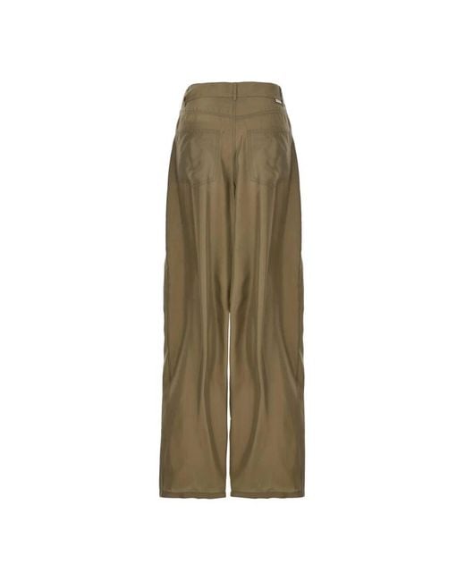 Wide Trousers Jucca de color Green