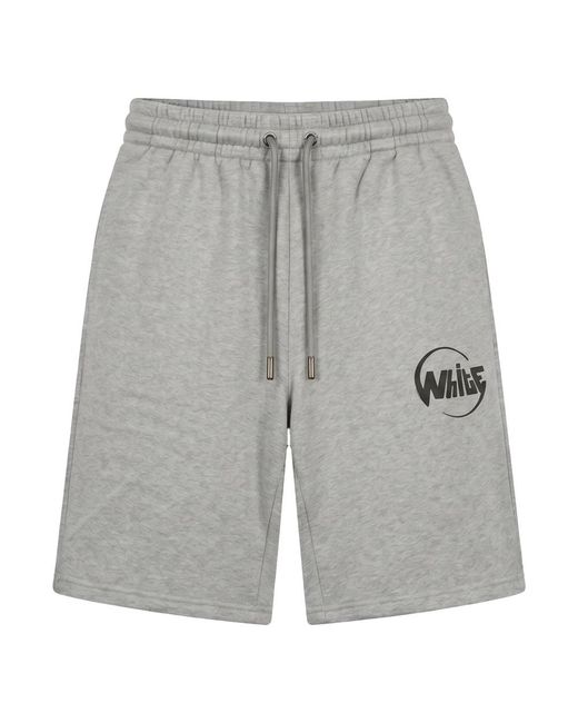 Off-White c/o Virgil Abloh Gray Casual Shorts for men