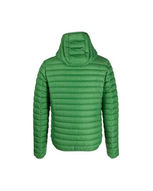 Save The Duck Green Down Jackets for men